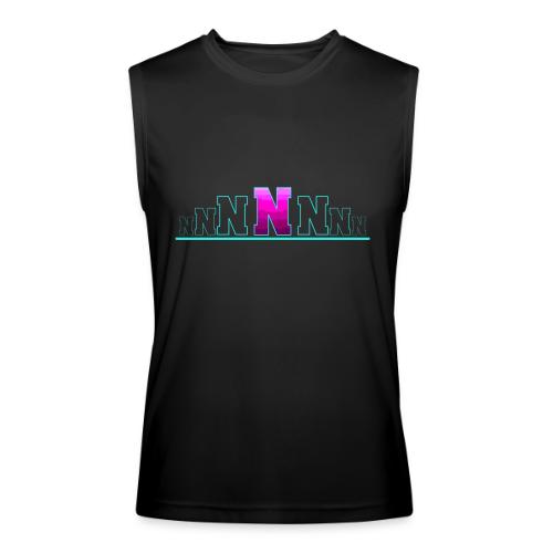 Letter N – Capital Varsity Alphabet Monogram - Men’s Performance Sleeveless Shirt