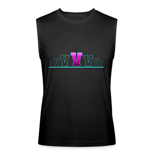 Letter V – Capital Varsity Alphabet Monogram - Men’s Performance Sleeveless Shirt