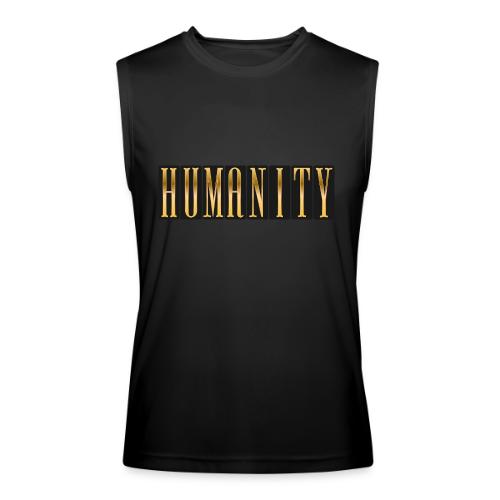Golden Humanity Statement - Men’s Performance Sleeveless Shirt