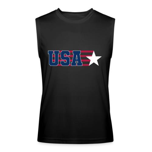 Star Stripe USA - Men’s Performance Sleeveless Shirt