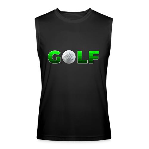 Golf Precision Wordmark - Men’s Performance Sleeveless Shirt