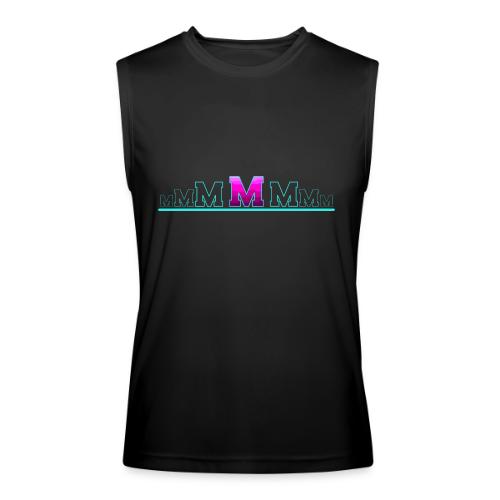 Letter M – Capital Varsity Alphabet Monogram - Men’s Performance Sleeveless Shirt