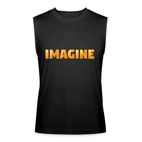 Imagine Word Art – Creative Gradient Design - Men’s Performance Sleeveless Shirt
