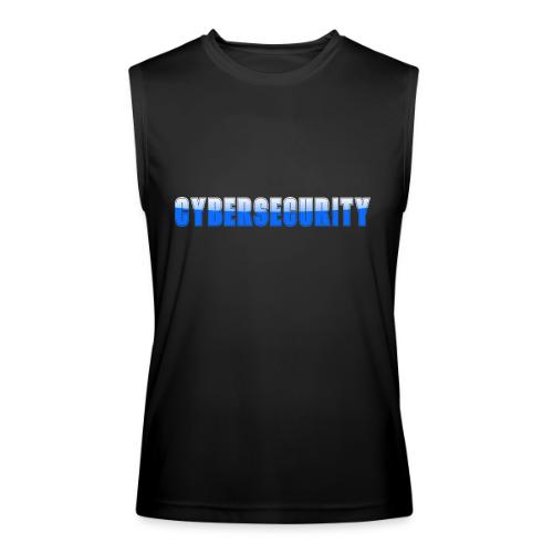 Cybersecurity Word Art Design - Men’s Performance Sleeveless Shirt