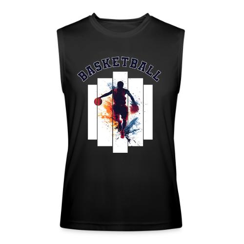 Basketball Never Stops - Men’s Performance Sleeveless Shirt