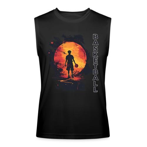 Basketball Blaze - Men’s Performance Sleeveless Shirt