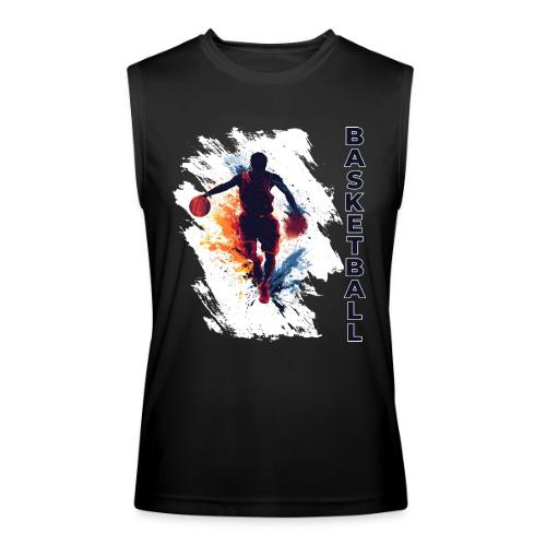 Basketball Hustle - Men’s Performance Sleeveless Shirt