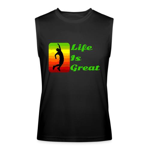 Life Is Great - Men’s Performance Sleeveless Shirt