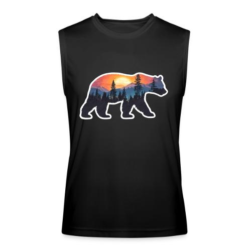 Mountain Spirit Bear - Men’s Performance Sleeveless Shirt