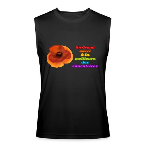 Thank you to the best educator - Men’s Performance Sleeveless Shirt