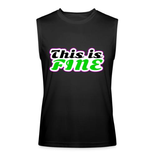 This Is Fine Balance - Men’s Performance Sleeveless Shirt