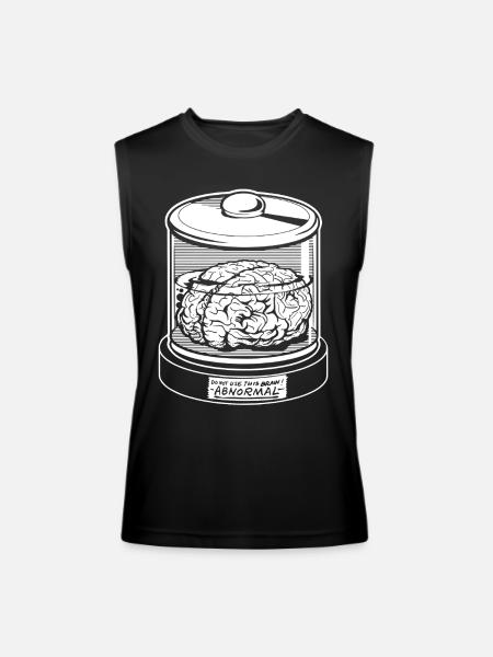 Abby Normal - Men’s Performance Sleeveless Shirt - black