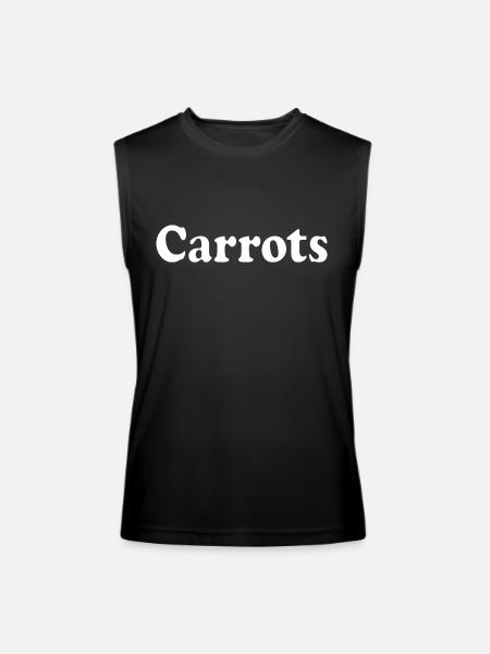 carrots - Men’s Performance Sleeveless Shirt - black