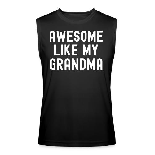 AWESOME LIKE MY GRANDMA - Men’s Performance Sleeveless Shirt