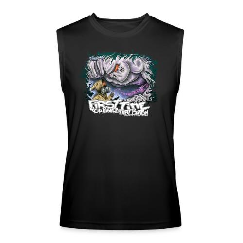 first time you pushed that button - Men’s Performance Sleeveless Shirt