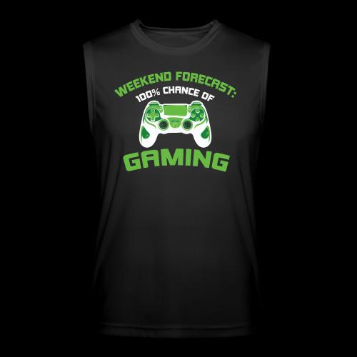 Weekend Forecast: 100% Gaming! - Men’s Performance Sleeveless Shirt