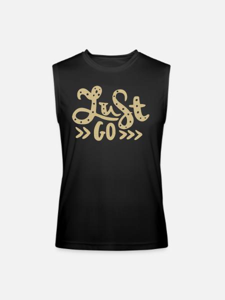 just Go - Men’s Performance Sleeveless Shirt - black