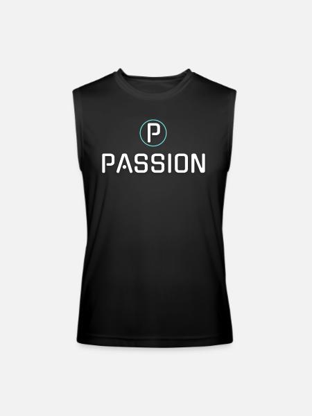Passion - Men’s Performance Sleeveless Shirt - black