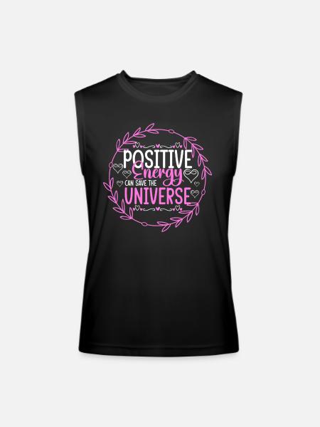 Positive Spirituality Self-Love Self Love - Men’s Performance Sleeveless Shirt - black - Front