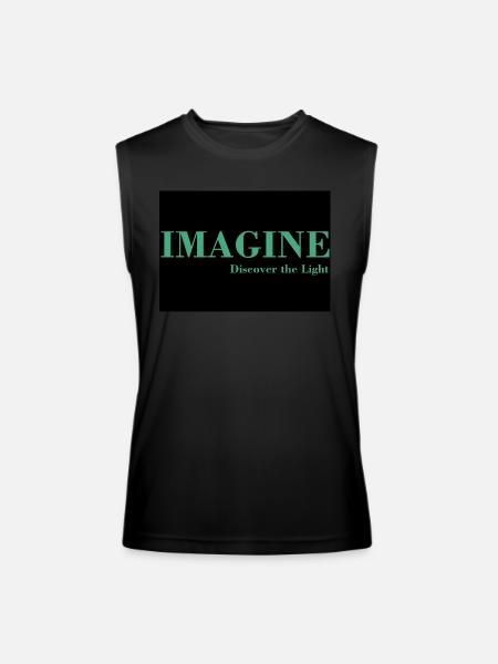 IMAGINE - Men’s Performance Sleeveless Shirt - black