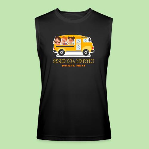 first day of school outfit- school again - Men’s Performance Sleeveless Shirt