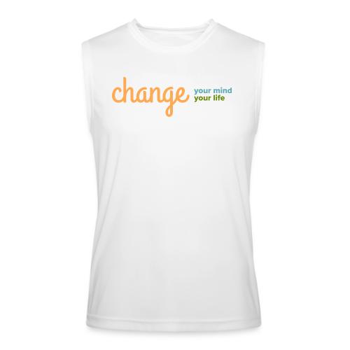 Change Your Mind Change Your Life–mental health - Men’s Performance Sleeveless Shirt