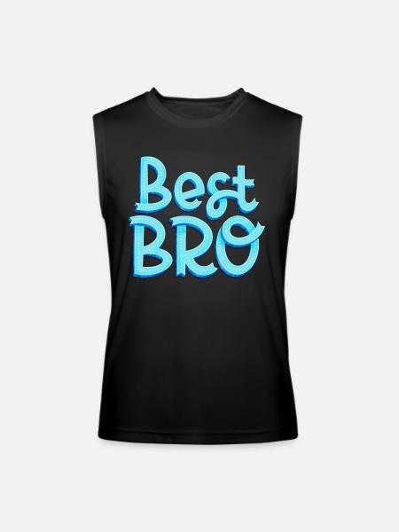 Best BRO - Men’s Performance Sleeveless Shirt - black
