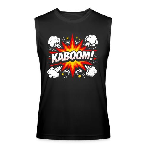 Kaboom Comic Explosion - Men’s Performance Sleeveless Shirt
