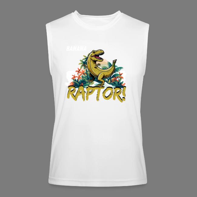 Funny Banana Raptor T-Rex Design