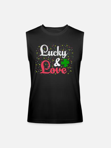 Patricks Day - Men’s Performance Sleeveless Shirt - black