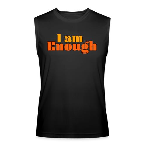 I Am Enough – Self-Love Affirmation Typography - Men’s Performance Sleeveless Shirt