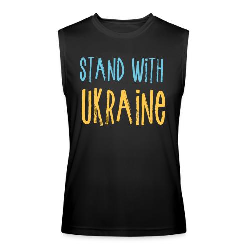 Stand With Ukraine - Men’s Performance Sleeveless Shirt