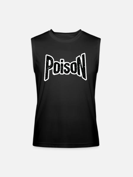 poison title Only - Men’s Performance Sleeveless Shirt - black