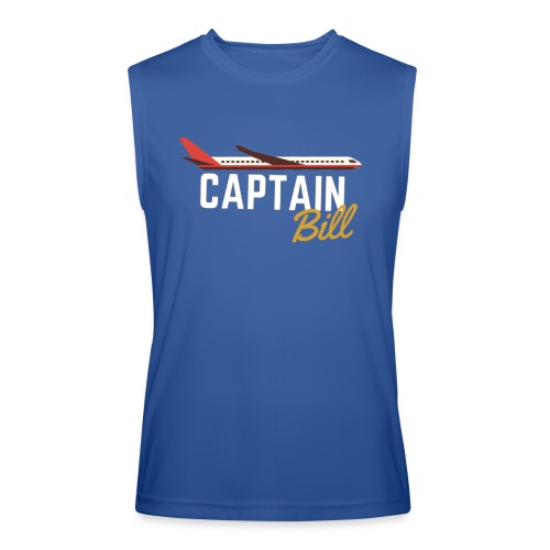 Captain Bill Avaition products - Men’s Performance Sleeveless Shirt