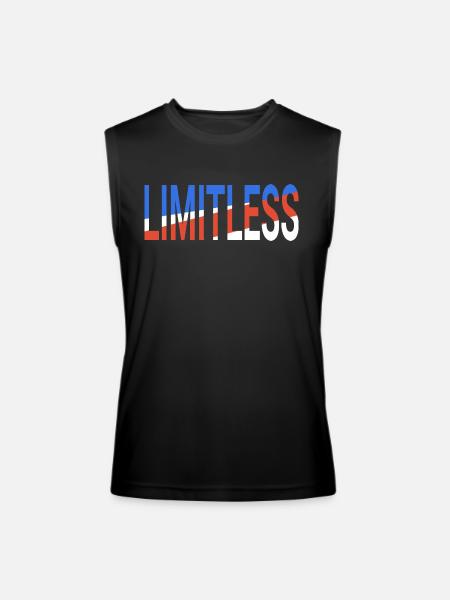 Limitless - Men’s Performance Sleeveless Shirt - black