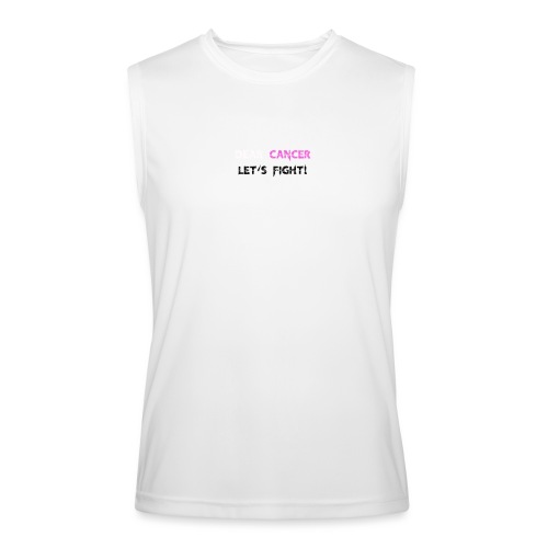 Dear_Cancer-_Let-s_fight_ - Men’s Performance Sleeveless Shirt