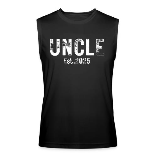 Uncle Est 2025 (heavily distressed font) - Men’s Performance Sleeveless Shirt