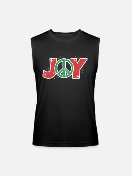 Retro Joy - Men’s Performance Sleeveless Shirt - black - Front