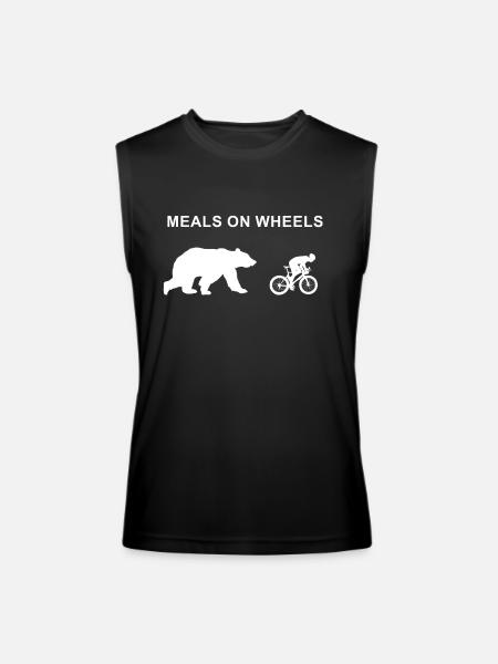 meals on wheels - Men’s Performance Sleeveless Shirt - black