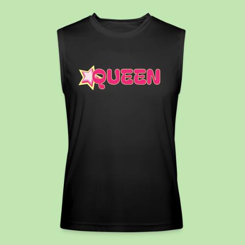queen high resolution logo transparent 1 - Men’s Performance Sleeveless Shirt