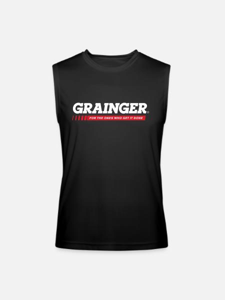Grainger Logo - Men’s Performance Sleeveless Shirt - black