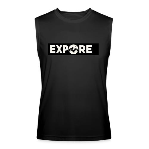 Adventure Oxygen Nature Mountain Forest Typography - Men’s Performance Sleeveless Shirt