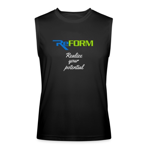 Realize your potential - Men’s Performance Sleeveless Shirt