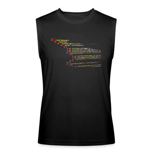 Code T-Shirt - Men’s Performance Sleeveless Shirt