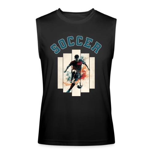 Soccer Mode On - Men’s Performance Sleeveless Shirt