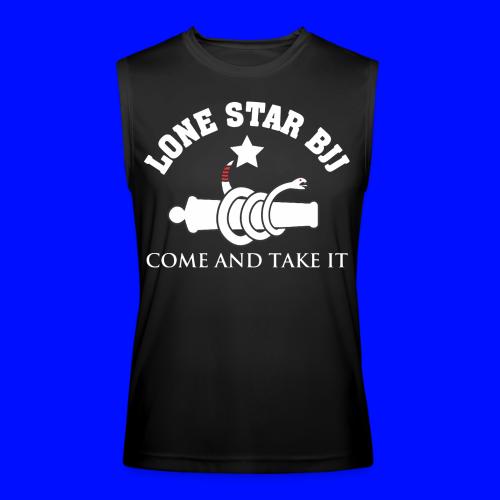 Lone Star BJJ - Come and Take It - White and Red - Men’s Performance Sleeveless Shirt