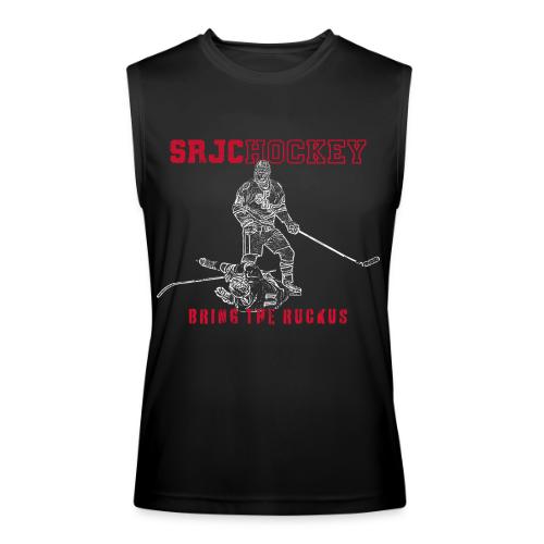 SRJC Hockey - Bring the Ruck (red/white) - Men’s Performance Sleeveless Shirt