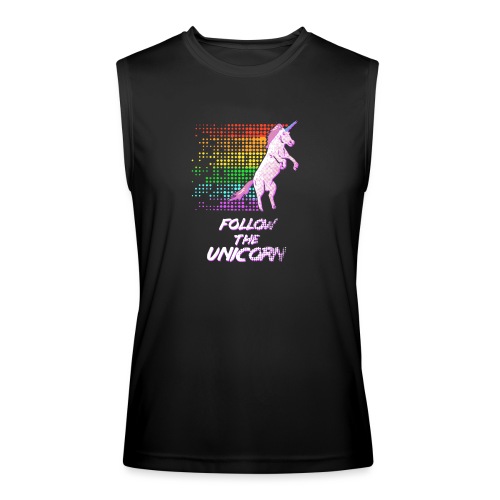 Follow The Unicorn - Men’s Performance Sleeveless Shirt