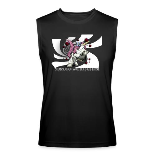 don't fuck with the unicorn - Men’s Performance Sleeveless Shirt