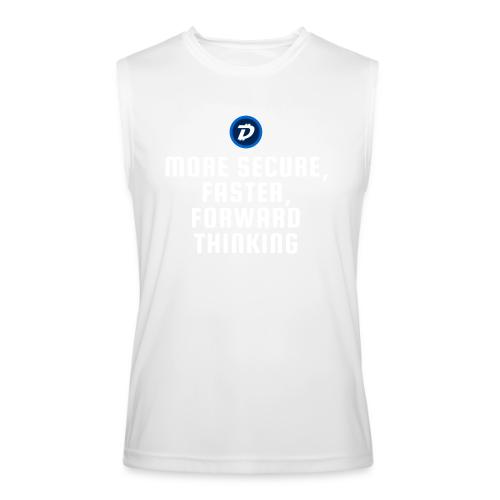 Digibyte. More secure, faster, forward thinking - Men’s Performance Sleeveless Shirt